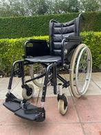 Vermeiren eclips opvouwbare rolstoel + nieuwstaat, Diversen, Handbewogen rolstoel, Zo goed als nieuw, Inklapbaar