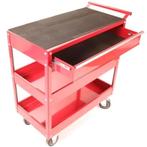 Gereedschapswagen + lade (rood), Verzenden