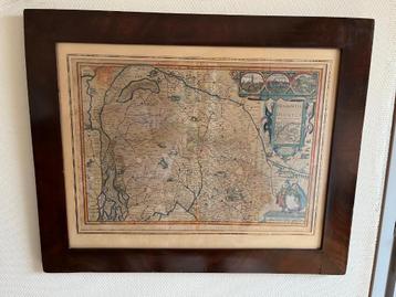 Antieke kaart Brabantia Ducatus. Peter Kaerius. 1617 beschikbaar voor biedingen