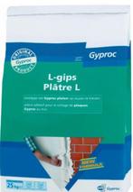 Gyproc snelgips L-gips 25 kg kleefgips, Ophalen of Verzenden