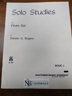 Drum solo studies deel 3, Muziek en Instrumenten, Bladmuziek, Verzenden, Nieuw, Drums of Percussie