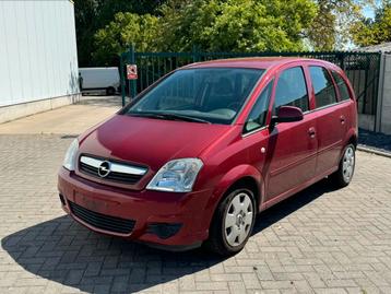 Opel meriva 1.7 cdti , airco , 202.000 km , 12.2006 ., Autos, Rouge, Entreprise, Boîte manuelle, Noir