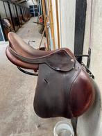 LJ springzadel bruin te koop, Dieren en Toebehoren, Paarden en Pony's | Zadels, Ophalen of Verzenden