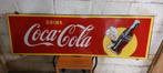 Foremail 1955 Coca Cola Horizontaal ., Ophalen of Verzenden, Gebruikt, Reclamebord