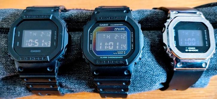 Casio G-Shock collectie, Bijoux, Sacs & Beauté, Montres de sport, Enlèvement ou Envoi