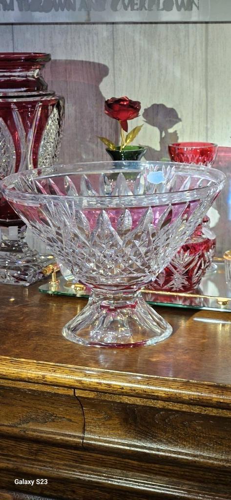 Grote Val Saint Lambert Coupe - perfect - 32 ø, Antiek en Kunst, Antiek | Glaswerk en Kristal, Ophalen of Verzenden