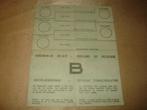 Ancien Certificat d'Immatriculation Motobécane 125 CC 1971, Ophalen of Verzenden, Overige merken