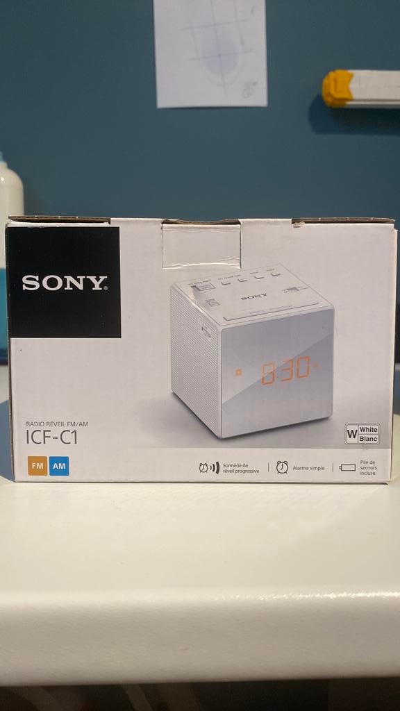 Sony ICF-C1, Elektronische apparatuur, Wekkers, Gebruikt, Ophalen