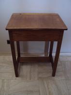 Vintage/retro houten lessenaar, bureau, Ophalen