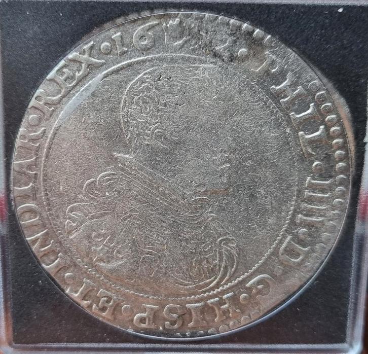 Ducaton 1652 (Antwerpen) Philips IIII / Zeldzaam !, Postzegels en Munten, Munten | België, Losse munt, Zilver, Zilver, Ophalen of Verzenden