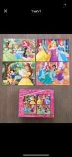 Puzzel Disney princess 12 tot 24 stukken, Gebruikt, Ophalen of Verzenden