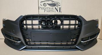 Voorbumper Audi A6 C7 4G Facelift S6 Origineel 4xPDC KLS FL beschikbaar voor biedingen