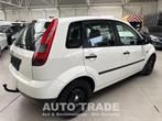 Ford Fiesta | Benzine | LEZ OK! | 1ste. Eig. | Ex Overheid, Auto's, Ford, Voorwielaandrijving, Stof, 4 cilinders, Wit