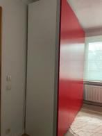 Rode PAX kast IKEA, Gebruikt, 200 cm of meer, 150 tot 200 cm, Moderne rode kast