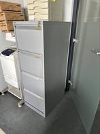 Bisley-armoire à classement-gris métallisé-clef-tr bon état, Archief en Opbergen, Ophalen, Gebruikt, Kast