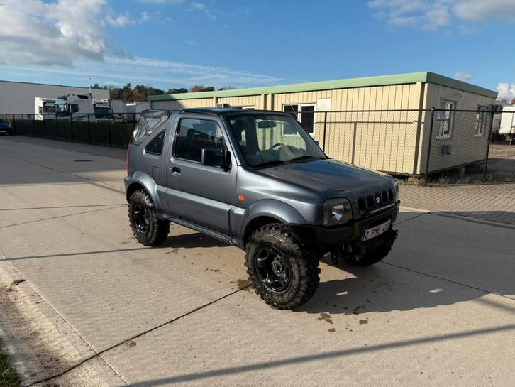 Suzuki Jimny 1.3, Auto's, Suzuki, Particulier, Jimny, Benzine, 3 deurs, Handgeschakeld, Zilver of Grijs, Vierwielaandrijving, Ophalen