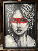 Origineel schilderij met rood accent Mk Art, Ophalen
