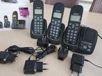 Vaste telefoon  philips, Telecommunicatie, Vaste telefoons | Handsets en Draadloos, Gebruikt, Ophalen, 3 handsets