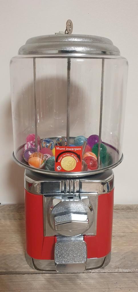 Kauwgomballen stuiterballen automaat, Verzamelen, Automaten | Overige, Zo goed als nieuw, Ophalen of Verzenden