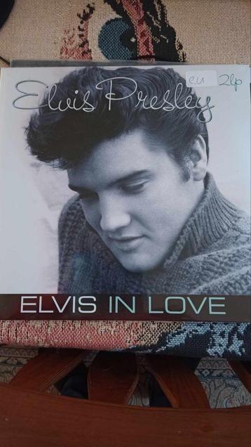 Elvis lp, Elvis in love, (nieuw+sealed) dubbel lp EU persing beschikbaar voor biedingen