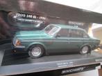 Volvo 240 GL grünm. Limit 702 Minichamps 1:18, Ophalen of Verzenden, Zo goed als nieuw, Auto, MiniChamps