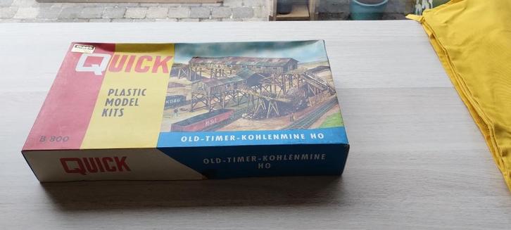 HO koolmijn Far West, Hobby en Vrije tijd, Modeltreinen | H0, Zo goed als nieuw, Brug, Tunnel of Gebouw, Overige merken, Ophalen of Verzenden