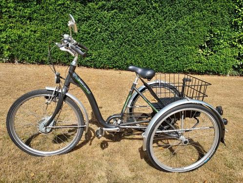 E-bike fiets driewieler, Fietsen en Brommers, Fietsen | Driewielers, Zo goed als nieuw, Verstelbare zitting, Ophalen