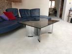 Vintage salontafel, Ophalen, Gebruikt, Vintagd design, Glas
