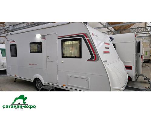 STERCKEMAN EASY 496 PE, Caravans en Kamperen, Caravans, Bedrijf, tot en met 6, 750 - 1000 kg, Sterckeman, 5 tot 6 meter
