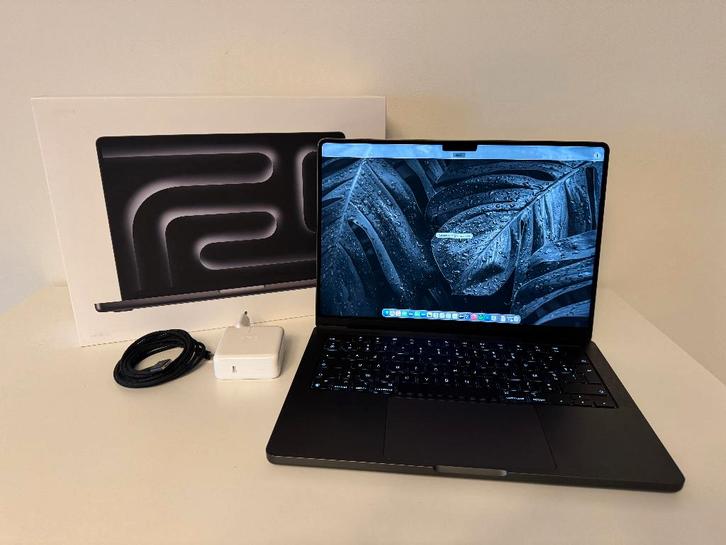 MacBook Pro 14 Pouces M4 Pro (CPU 12/GPU 16) 24 Go/512 Go, Computers en Software, Apple Macbooks, Zo goed als nieuw, MacBook Pro