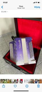 Accordeon, Muziek en Instrumenten, Ophalen, Zo goed als nieuw, Overige merken, Met riemen