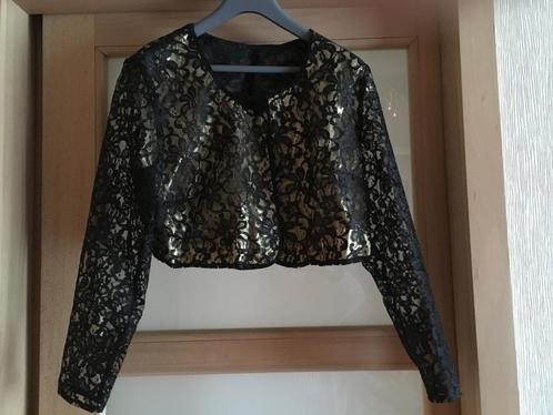 nieuw jasje in zwarte kant & voering -Maat M -perfecte staat, Kleding | Dames, Jasjes, Kostuums en Pakken, Nieuw, Jasje, Maat 42/44 (L)