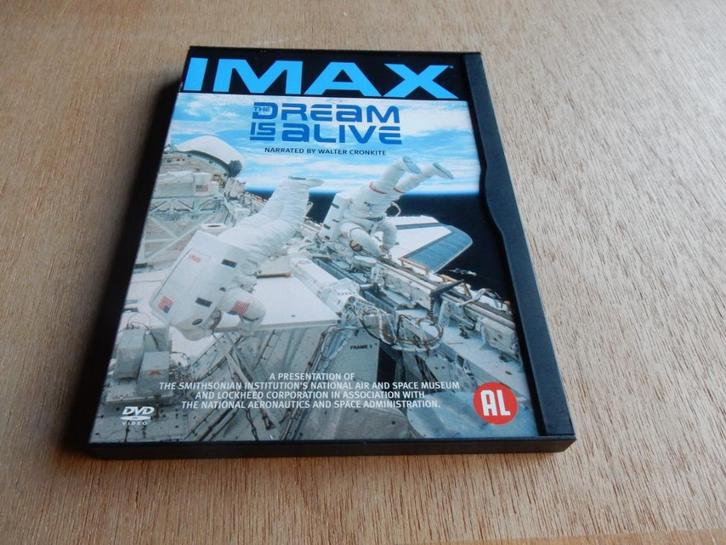 nr.1334 - Dvd: the dream is alive - documentaire, Cd's en Dvd's, Dvd's | Documentaire en Educatief, Wetenschap of Techniek, Alle leeftijden