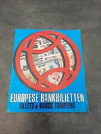 Stickerboek Europese Bankbiljetten (nv Edities Manneken), Verzamelaars, Utilisé, Enlèvement ou Envoi