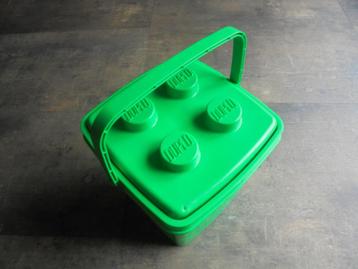 Lego Storage Box with Handle (zie foto's) 2, Enlèvement ou Envoi, Utilisé, Lego