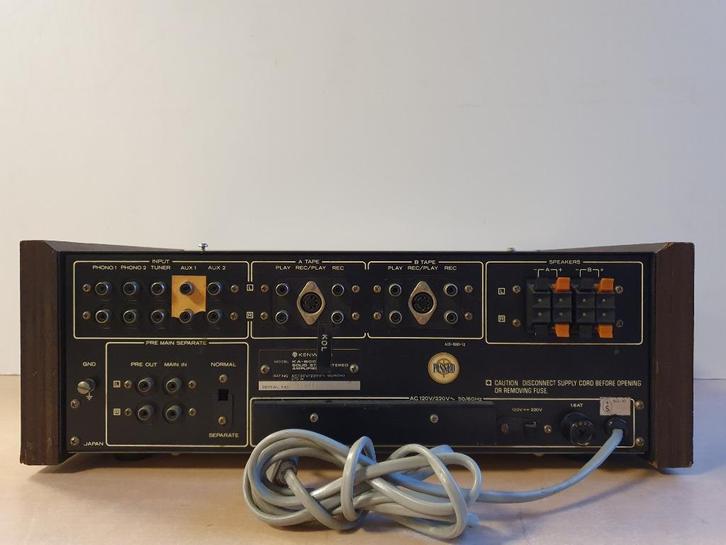 Kenwood Solid State Stereo Amplifier KA-6004 defect, Audio, Tv en Foto, Stereoketens, Ophalen of Verzenden