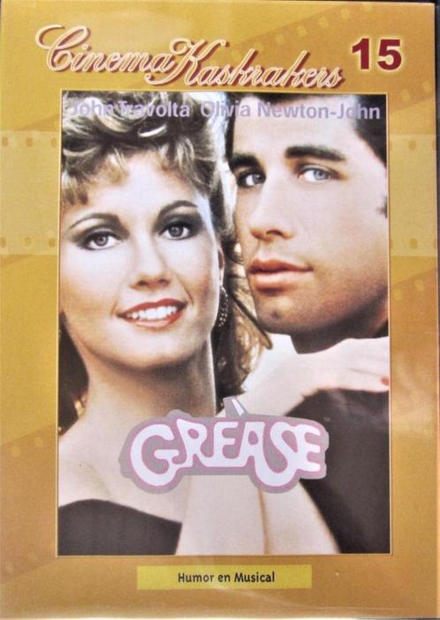 DVD MUSICAL- GREASE (JOHN TRAVOLTA- OLIVIA NEWTON -JOHN), CD & DVD, DVD | Comédie, Comme neuf, Comédie romantique, Tous les âges