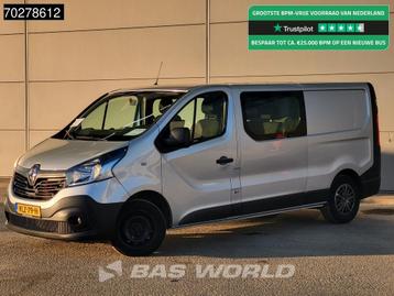 Renault Trafic 95pk Dubbel Cabine L2H1 Euro6 Airco Cruise Pa, Auto's, Stof, Gebruikt, Euro 6, 4 cilinders