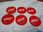 6 onderzetters + 1 ijzeren onderzetter van Coca-Cola, Verzamelen, Ophalen of Verzenden, Gebruikt, Overige typen