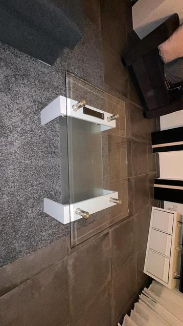 Table basse a vendre, Enlèvement, Comme neuf, Verre