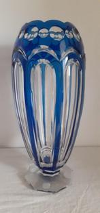 vase bleu ADP9 josephe simon val saint lambert 1926, Antiquités & Art, Antiquités | Verre & Cristal, Enlèvement ou Envoi