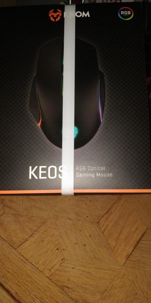 NIEUW (gaming) mouse merk KROM KEOS in originele verpakking, Computers en Software, Muizen, Nieuw, Muis, Draadloos, Ophalen of Verzenden