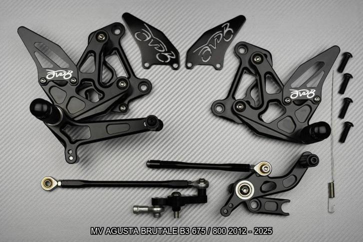Commandes Reculées MV AGUSTA BRUTALE B3 675 800 2012 2025, Motos, Accessoires | Autre, Neuf, Enlèvement ou Envoi