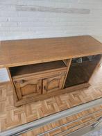 TV meubel, Huis en Inrichting, Kasten |Televisiemeubels, Ophalen, 100 tot 150 cm, Eikenhout, Zo goed als nieuw