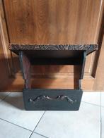 Vintage Brievenbak Lectuurhouder Hout Muur Wand, Enlèvement, Utilisé