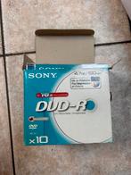 Sony 10xDVD-R 16X, Dvd, Ophalen of Verzenden, Sony, Zo goed als nieuw