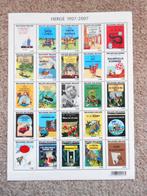 Kuifje / Tintin - Herge in 25 zegels - Hergé 1907-2007, Enlèvement ou Envoi, Neuf, Herge