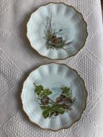 2 prachtige Porseleinen Limoge borden. Franse, Ophalen of Verzenden