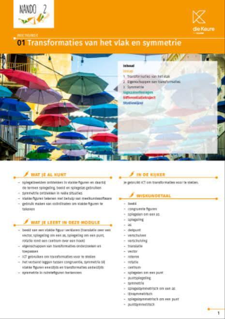 Nando 2A - wiskunde - Die Keure - set van 17 modules, Boeken, Schoolboeken, Ophalen of Verzenden