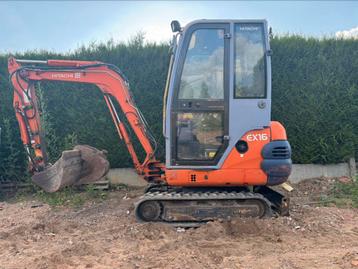 Hitachi EX16 Minigraver beschikbaar voor biedingen